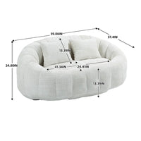 Pouf Géant pour Adulte - Canapé Paresseux Multicolore