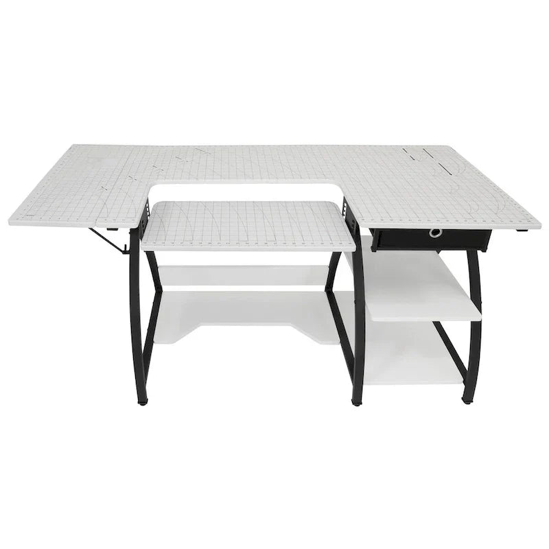 Comet Plus Table de couture avec ou sans grilles sur le dessus pour la coupe