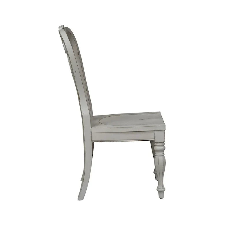 Magnolia Manor Chaise à dossier ajouré (lot de 2)