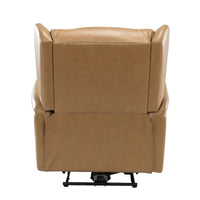 Fauteuil inclinable électrique Eduardo en cuir véritable avec port USB (ensemble de 2)