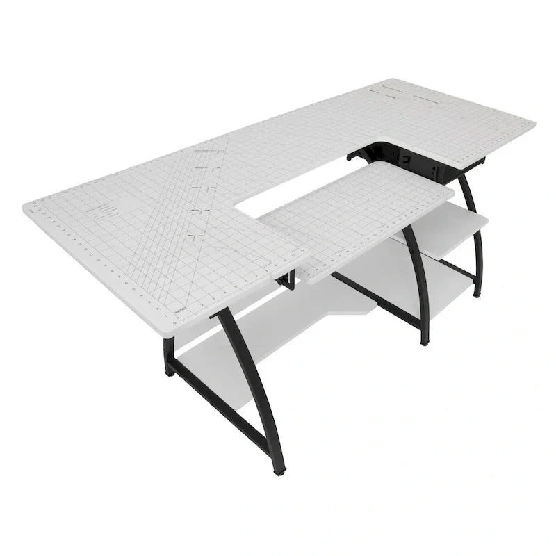 Comet Plus Table de couture avec ou sans grilles sur le dessus pour la coupe