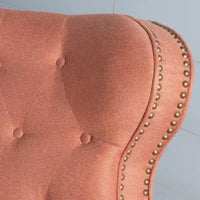 Walder Fauteuil inclinable en tissu capitonné à clous décoratifs par Christopher Knight Home
