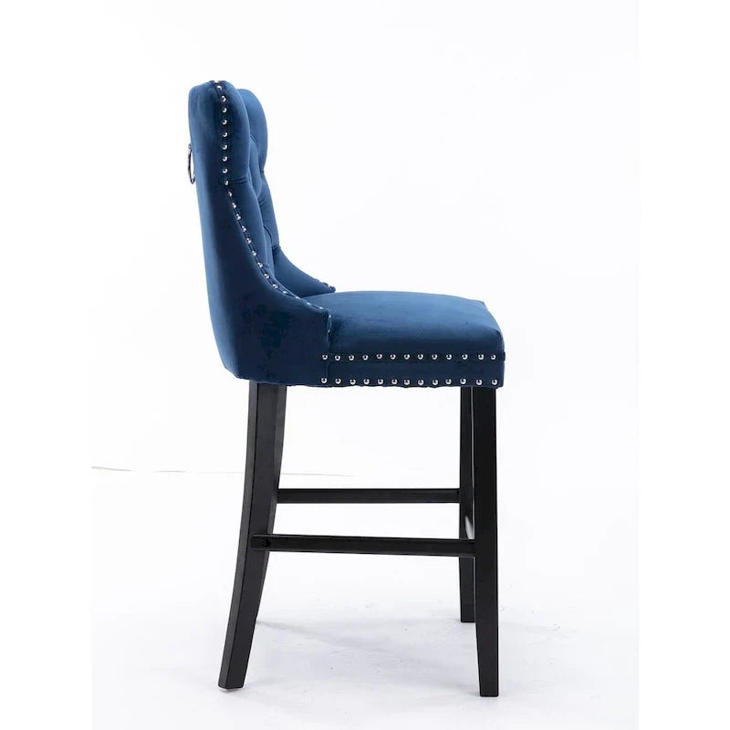Chaises de bar style loisir, lot de 2