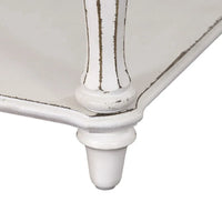 Table de chevet à pieds blancs antiques Magnolia Manor