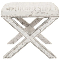 SAFAVIEH Shavonne ottomane X-Bench