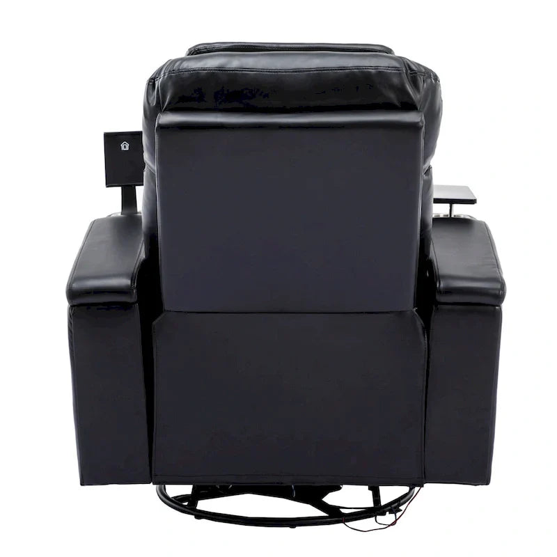 Fauteuil releveur électrique multifonction pivotant 270 pour home cinéma