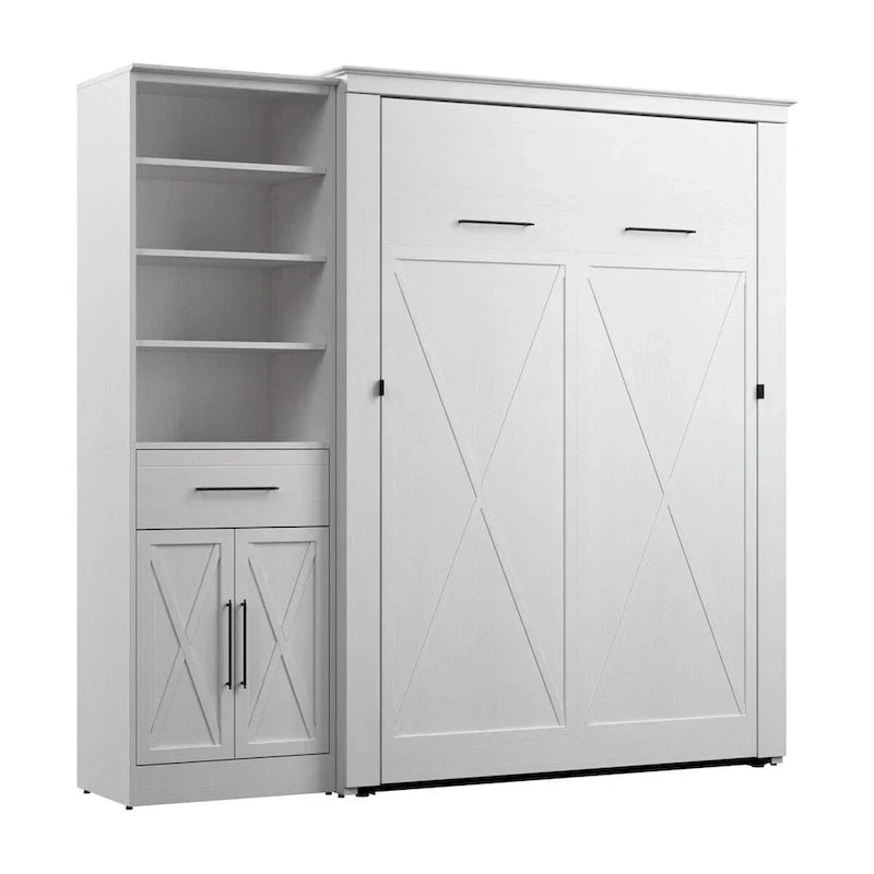 Key West Lit escamotable Full avec armoire-penderie (88W) par Bestar