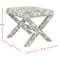 SAFAVIEH Shavonne ottomane X-Bench