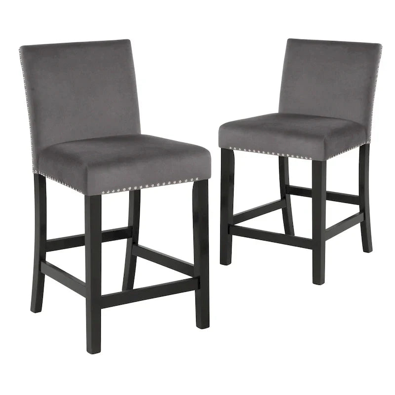 New Classic Furniture Reginald Ensemble de comptoir rond 5 pièces