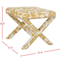 SAFAVIEH Shavonne ottomane X-Bench