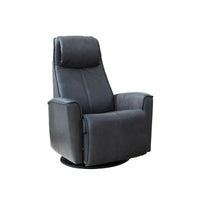 Fjords Urban Fauteuil inclinable balançoire en cuir