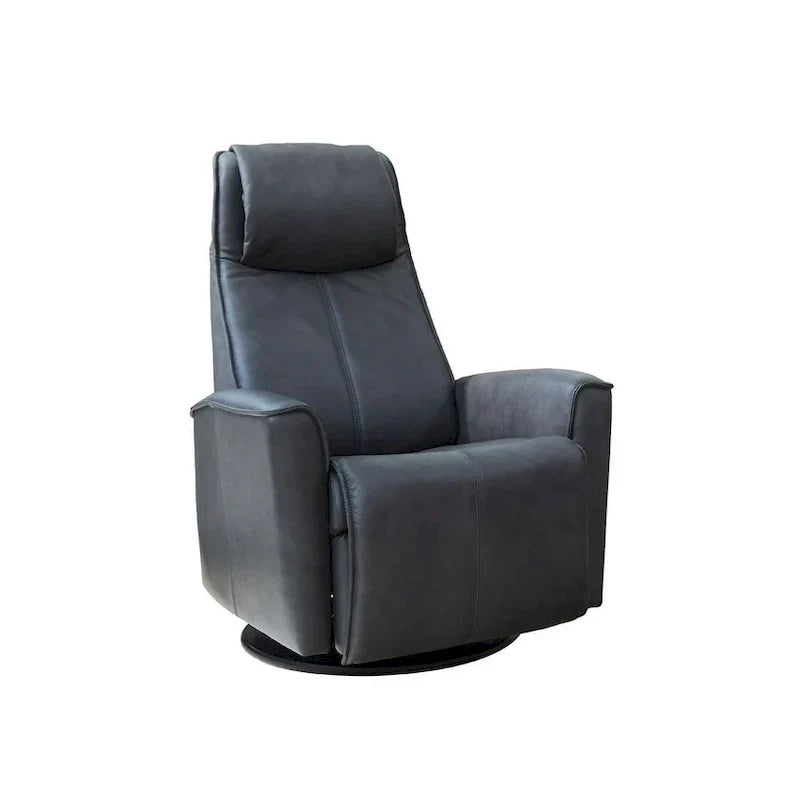 Fjords Urban Fauteuil inclinable balançoire en cuir