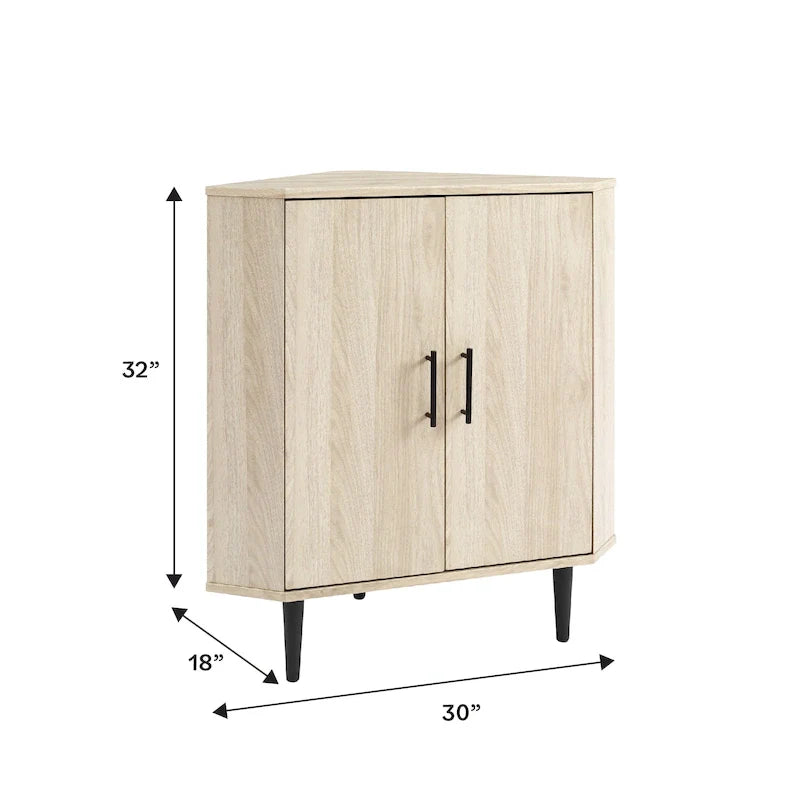 Armoire d'appoint d'angle Middlebrook Designs 30 pouces