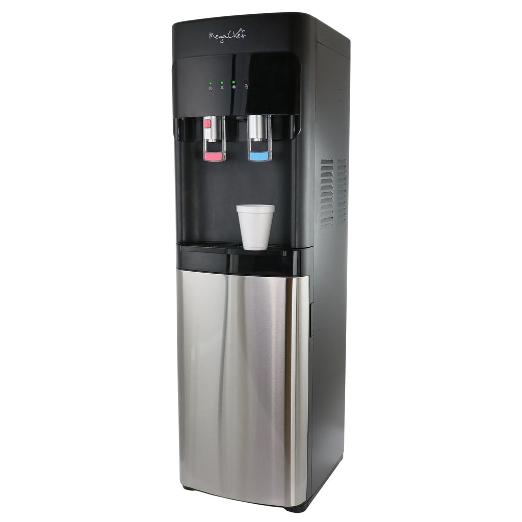 MegaChef Distributeur d'eau chaude et froide à chargement par le bas - 12x13.6x41