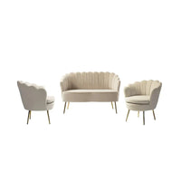 Ensemble Salon 3 Pièces Xabier 52 pouces par HULALA HOME