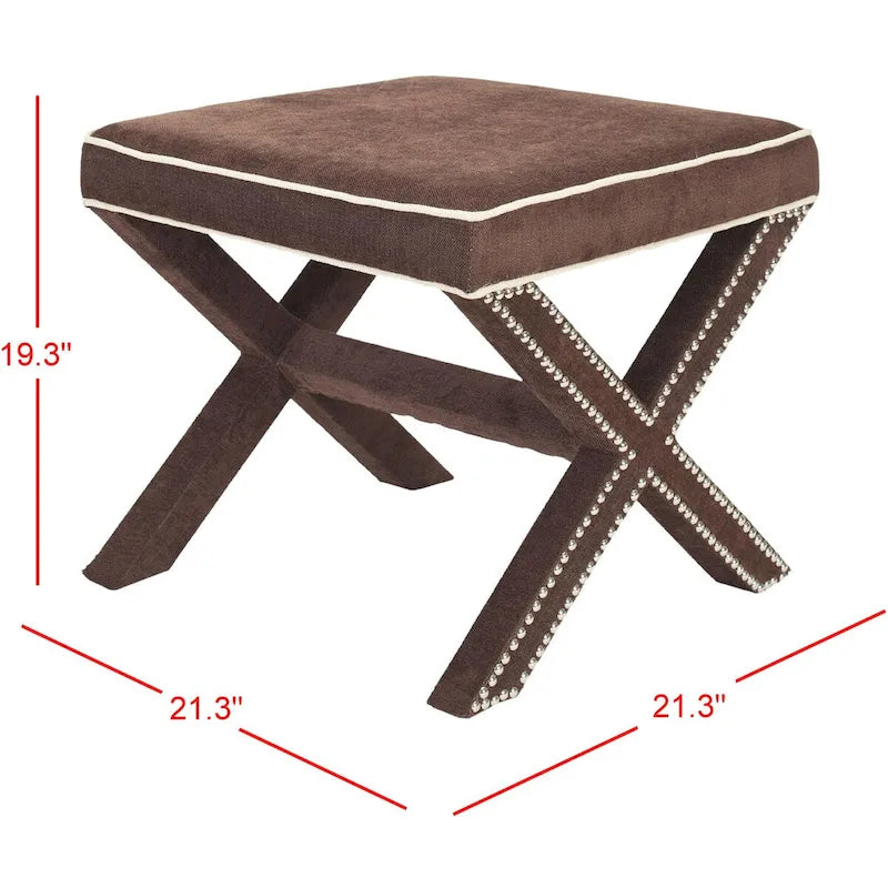 SAFAVIEH Shavonne ottomane X-Bench