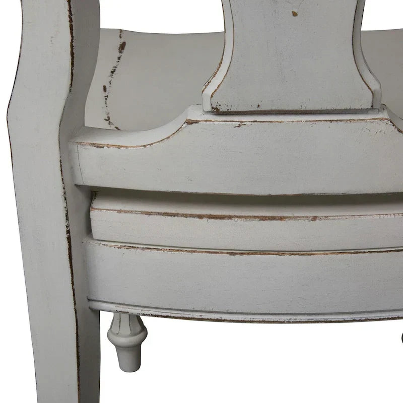 Magnolia Manor Chaise à dossier ajouré (lot de 2)