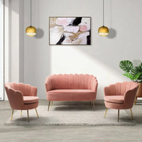 Ensemble Salon 3 Pièces Xabier 52 pouces par HULALA HOME