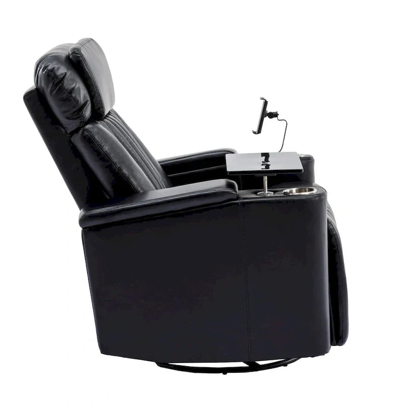 Fauteuil releveur électrique multifonction pivotant 270 pour home cinéma