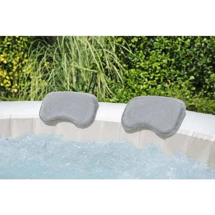 KIT TOUT INCLUS BESTWAY : spa gonflable rond 4 places et accessoires